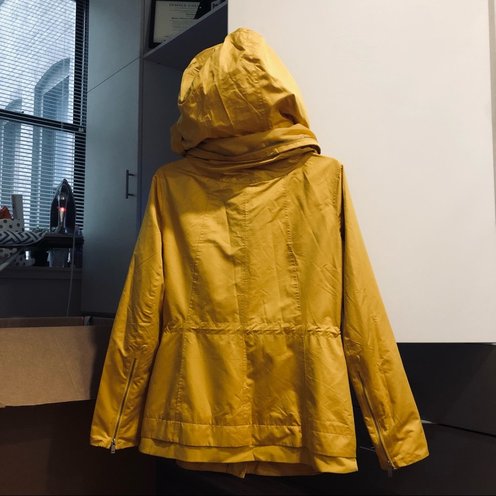 Zara Basic Utility Jacket - Yellow - image 7